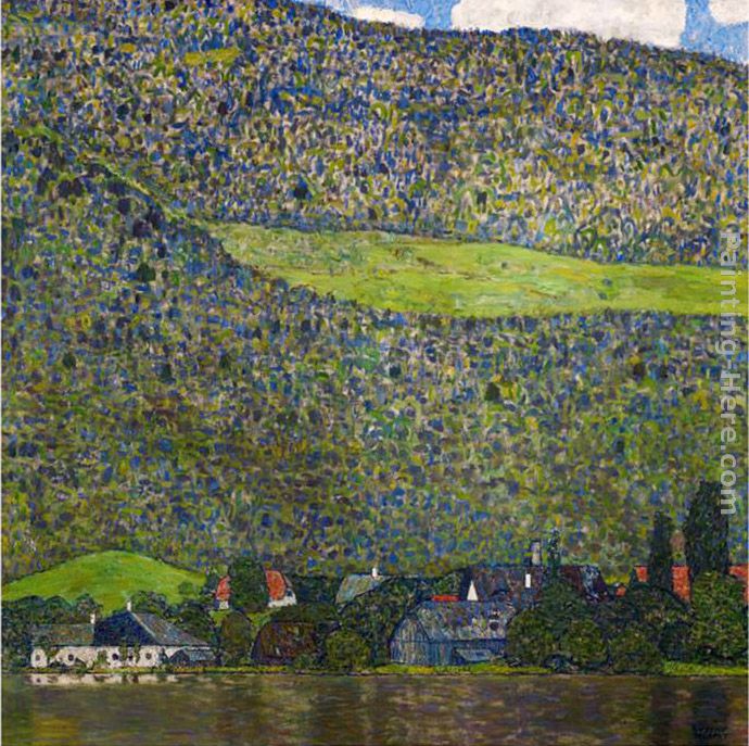Unterach on Lake Attersee, Austria